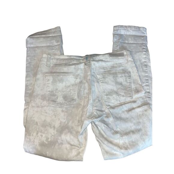 VTG Calvin Klein Jeans Women's Ultimate Skinny Jeans Grey Camo Design Size 29/8 - Picture 11 of 14